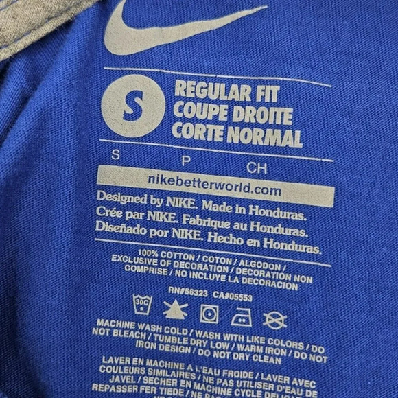 NIKE Adrian Owns Texas Crew Neck Blue T-shirt Men’s Small Entourage 100%‎ Cotton - Picture 3 of 6